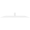 Ekena Millwork Portland Architectural Grade PVC Gable Bracket, 108"W x 18"H x 4"D x 6"F, 4/12 Pitch GBP108X18X0406POR00 - alternate 2